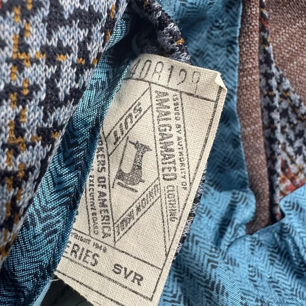 Vintage Towncraft Blazer Mens 38R Gray Plaid Wool‎ Tweed Sport Coat Retro USA